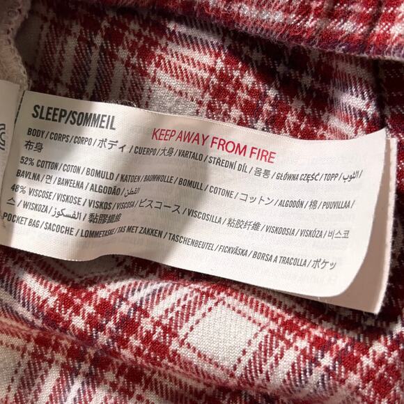 Abercrombie and Fitch PJ Set Christmas Holidays Comfy Cotton Pajamas Set M/L - Picture 14 of 14